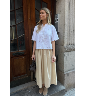 Skall Studio Dagny Skirt Gots, Soft Sand