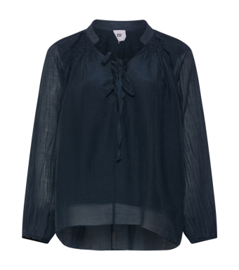 Tiffany Falula Blouse, Navy
